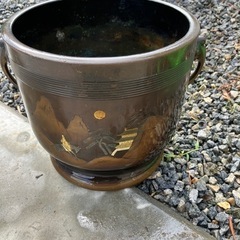 真鍮製火鉢