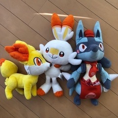 ポケモン✴︎ぬいぐるみ　3体セット