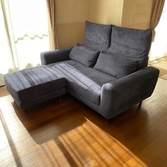 【受け渡し確定済】オットマン付ソファ