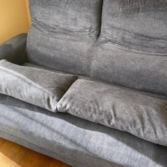 【受け渡し確定済】オットマン付ソファ