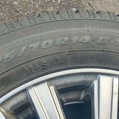 トーヨー　スタッドレスタイヤ　アルミホイール付き４本セット