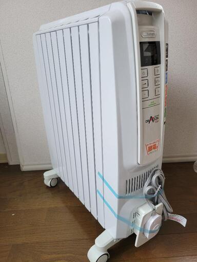 Amazon | DeLonghi (デロンギ) オイルヒーター [ ホワイト+ブラウン 