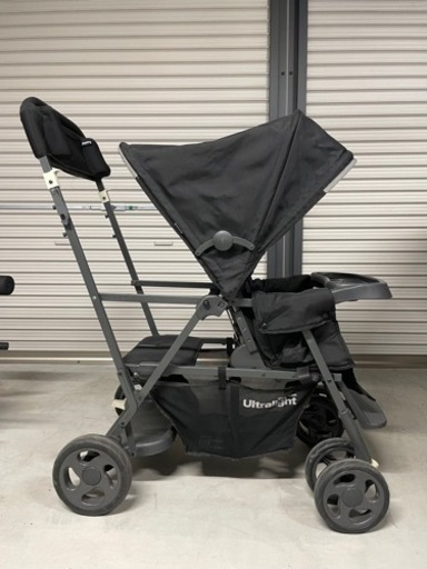 2人乗りベビーカー　joovy