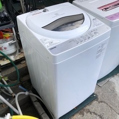 【リサイクルサービス八光】2018年製　東芝　AW-5G6(W) [全自動洗濯機 5kg 風乾燥機能付(1.3kg) グランホワイト]