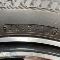 155/65R14スタッドレス　ホィール付