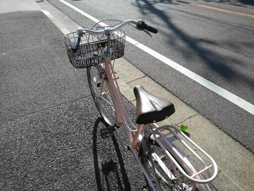 中古自転車2811前後タイヤ新品！ブリヂストン2016年カジュナDX  