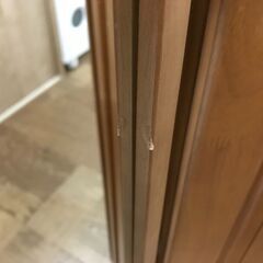 FU619】☆N△サンコウ ミラー付きシューズボックス ライトブラウン