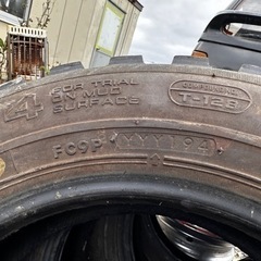 175/65r14 フルピン スパイクタイヤ 4本