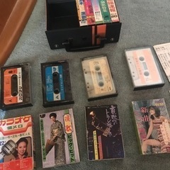 カラオケカセットテープ9本