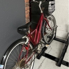 新宿　自転車　ママチャリ　両タイヤパンク？空気漏れ？