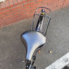ママチャリ 26インチ 黒 サントラスト
