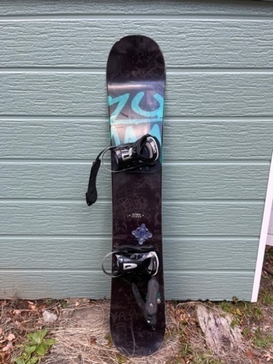 ZUMA ツマ　スノーボード ブラック/イエロー　初心者 ZUMA スノーボード ZUMA ツマ スノーボード ブラック/イエロー 初心者