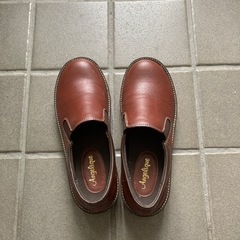 茶色靴