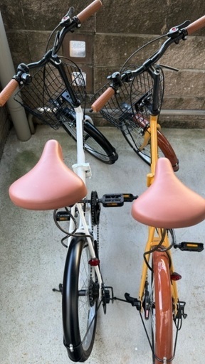 20インチ折りたたみ自転車シマノ 6段変速　2台
