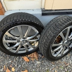 （決まりました）165/55R15 BRIDGESTONE/VRX 20年製 T.R.G 15インチ 4.5J ＋45 100 4H スタッドレス 4本 ハスラー フレア