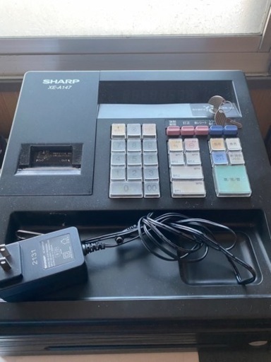 電子レジスタ　レジスター　中古　SHARP シャープ　xe-a147