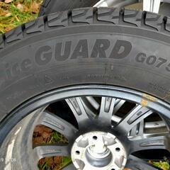 バリ溝、ハリアー   ホイール スタッドレス 4本セット