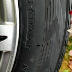 バリ溝、ハリアー   ホイール スタッドレス 4本セット