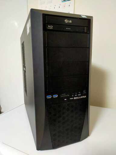 デスクトップパソコン i7-6700K /DDR4 8GB/SSD256GB+HDD2TB /GTX 1060 6GB GDDR5 /Win10/WIFI