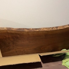 木　テーブル　机　足無し　木の板