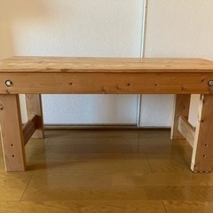 木製　ベンチ　作業台