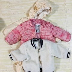 サイズ80 アウターセット👧🏻🧥ダウン、ボアジャケット、カバーオール