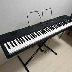 KORG L1SP Liano BLACK コルグ 電子ピアノ X型スタンド 高低椅子