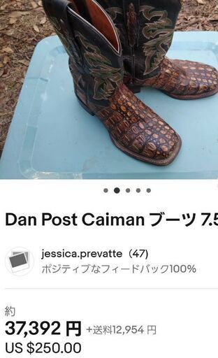Dan Post Caiman ブーツ