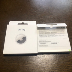 Apple AirTag  2個で5000円　(取り引き決定)