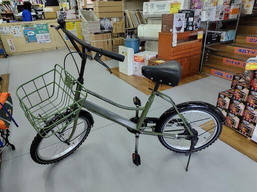 J033☆カギ無し色褪せ☆ミニベロ自転車☆APRES MIDI☆20インチ