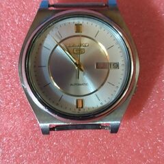 【ネット決済・配送可】SEIKO 5 オートマチック腕時計