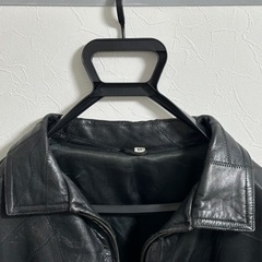 50年ほど前の革ジャン(黒)