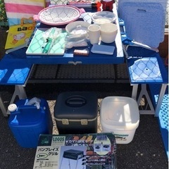 アウトドア用品まとめ売り バーベキュー・クッキング用品・収納