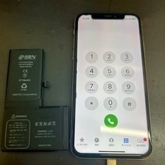 iPhone X バッテリー交換！！