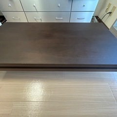 木製ローテーブルデザインローテーブル センターテーブル 極低 ブ...