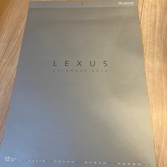 LEXUS 2024 カレンダー