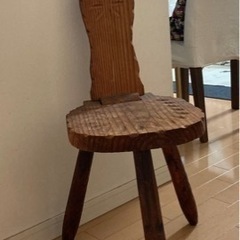 問い合わせ終了　木製　猫　椅子　置き物　飾り棚　2個セット