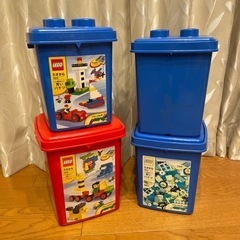 LEGO レゴブロック おもちゃ 収納 ボックス(BOX) 4箱セット