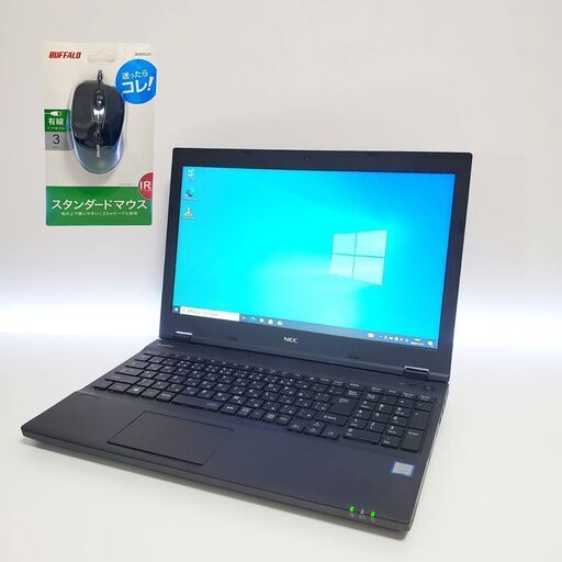 ☆4周年セール☆ Corei5 新品SSD メモリ8 15.6型 Wi-Fi NEC ノートPC マウス付き 即使用可能 全国発送 キャッシュレス決済対応【6】