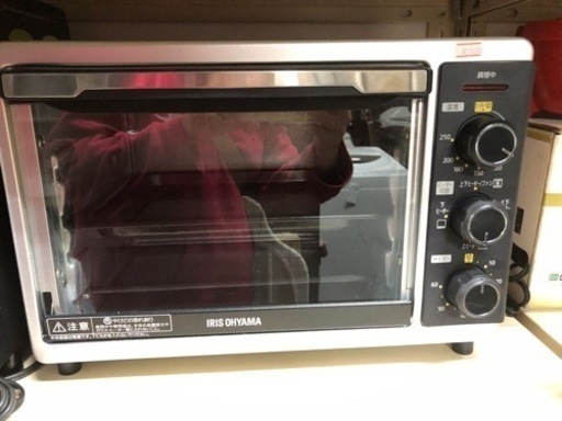 トースター オーブン コンベクション式 アイリスオーヤマ ノンフライ調理 オーブン調理 グリル調理  型番:PFC-D15A