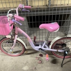 （お譲り先決定）子供用自転車ディズニー プリンセス ゆめかわ 1...