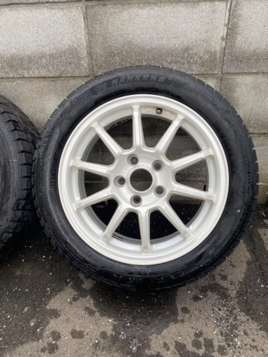 16インチホイール白6.5J 5/114.3 zc33s (たけ) 札幌のタイヤ、ホイール  