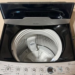 受渡決定済】ハイアール 洗濯機 5.5kg、電子レンジ セット