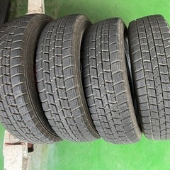 グッドイヤー　アイスナビ　スタッドレスタイヤ  サイズ　155/65R14 製造年　2021年20週➕2021年47週 4本セット 