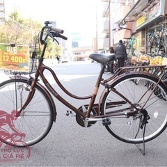 中古自転車3179 26インチ ギヤなし LEDオートライト