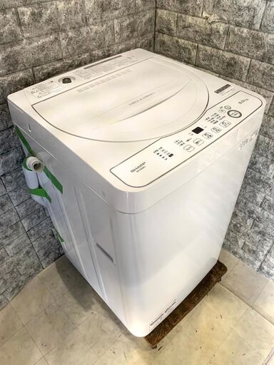 全国送料無料★3か月保障付き★洗濯機★2021年★SHARP★ES-GE6EJ-W★S-200