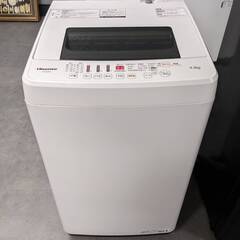 076【中古品】ハイセンス 全自動電気洗濯機 4.5㎏ HW-E...