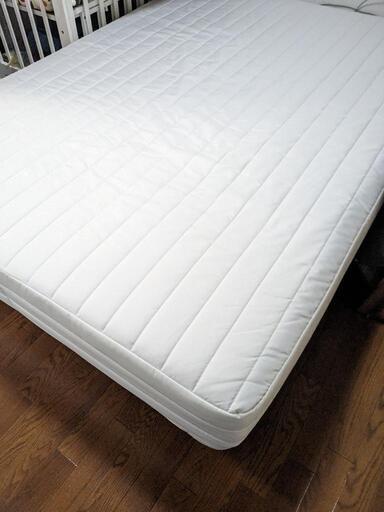 無印良品 脚付マットレス ポケットコイル(ダブル) 無印良品 脚付き