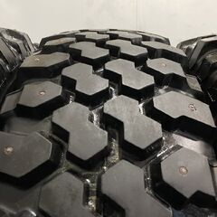 【COOPER DISCOVERER RADIAL 30×9.50R15】スパイクタイヤ【社外ホイール 15インチ 7J6HPCD139.7-14】深リム レンコンディッシュ MTM260