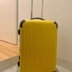 キャリーケース　スーツケース　黄色　大容量